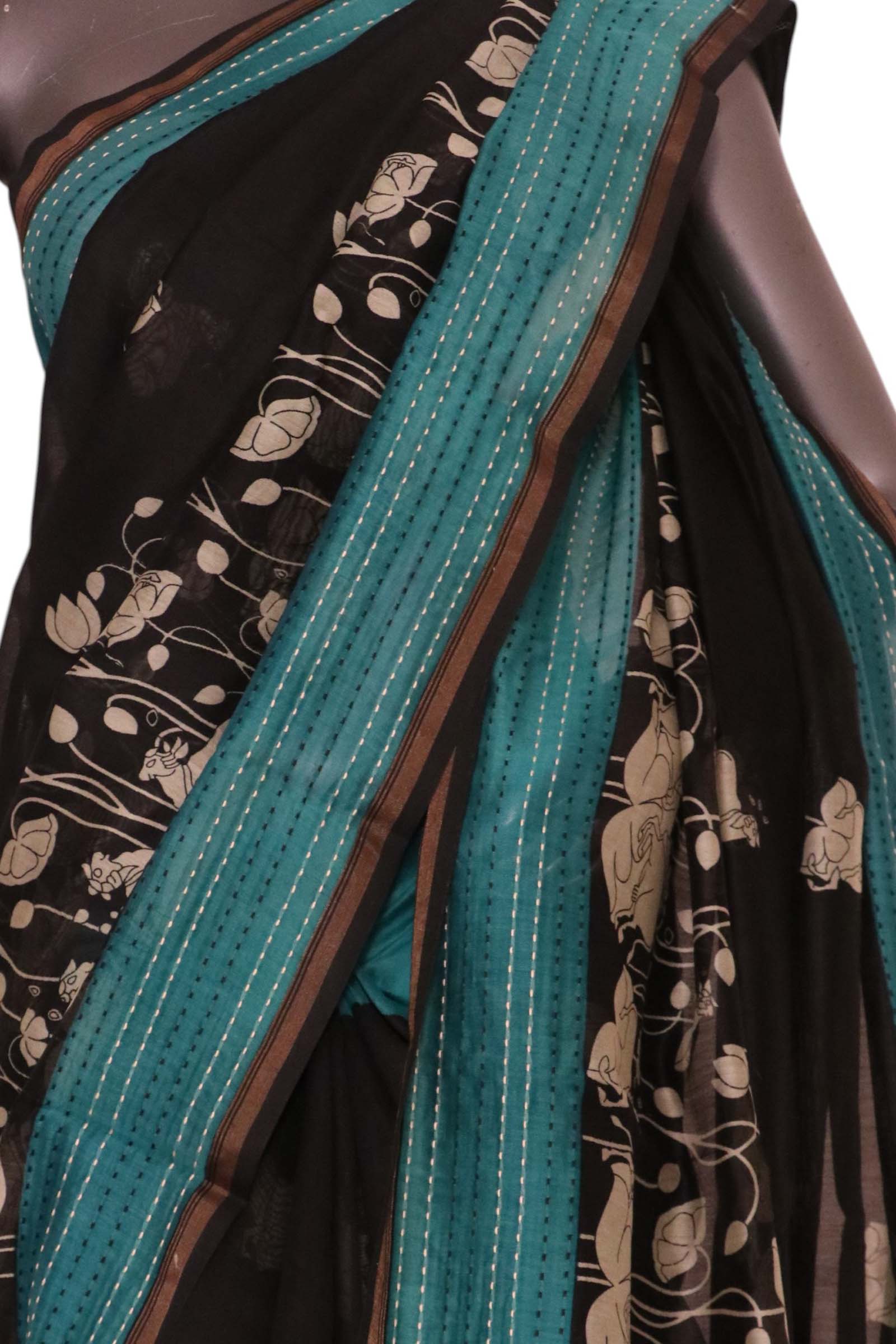 Exclusive Pure Chanderi Cotton Saree AL205687